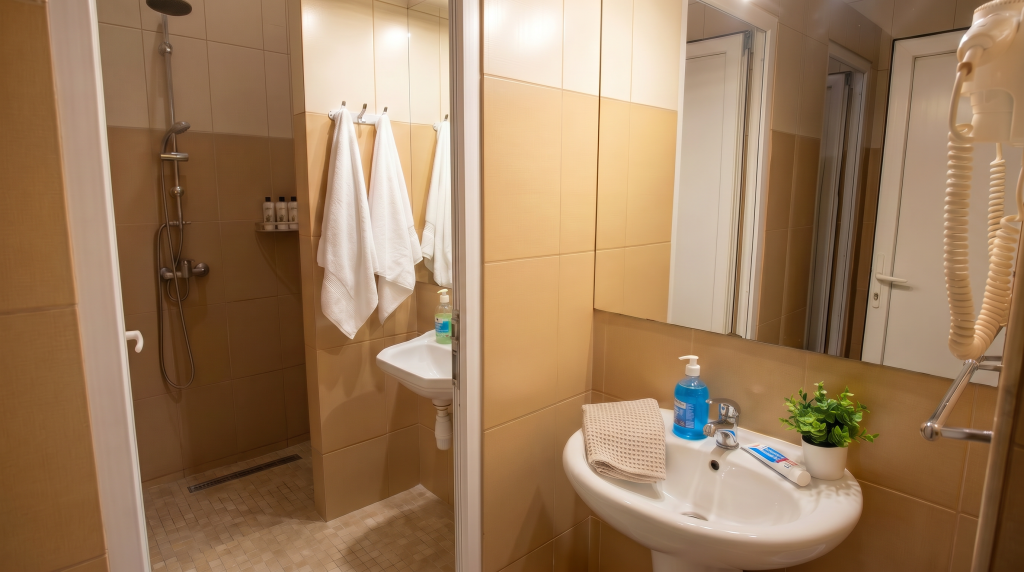 Bathroom at The Social Hub Apartment (1)