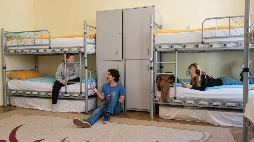 self check-in hostel Cluj